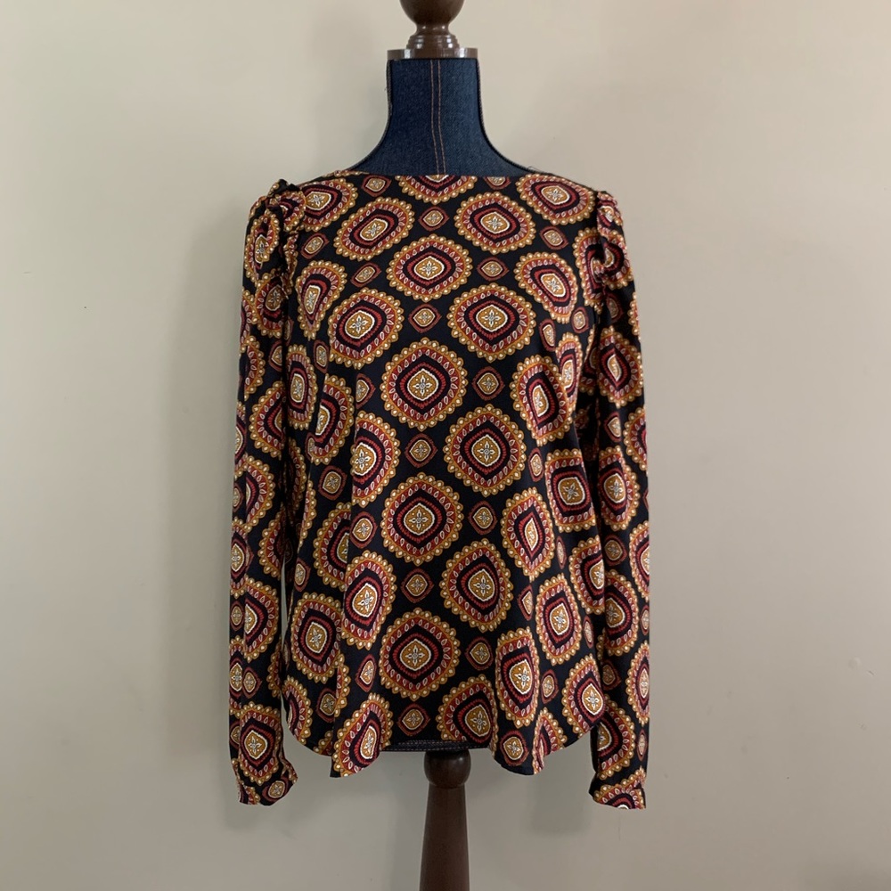 Patterned Loft Blouse